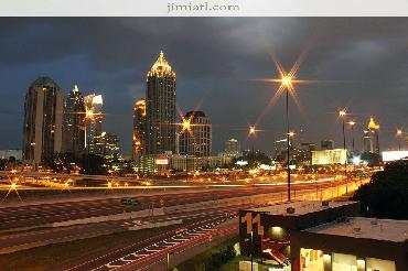 Midtown Atlanta at Night