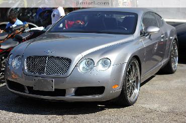 Silver Bentley