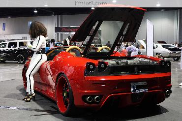 Red Convertible Ferrari