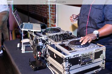 DJ Spins at Birthday Party