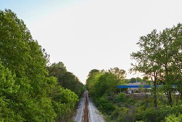 Railroad From Above