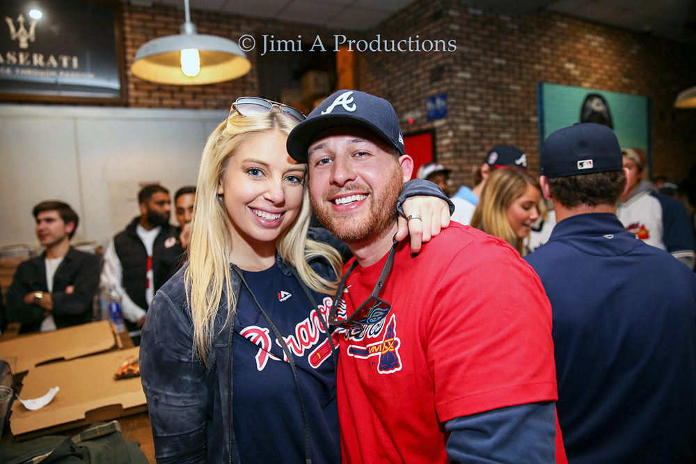 Braves Couple Poses