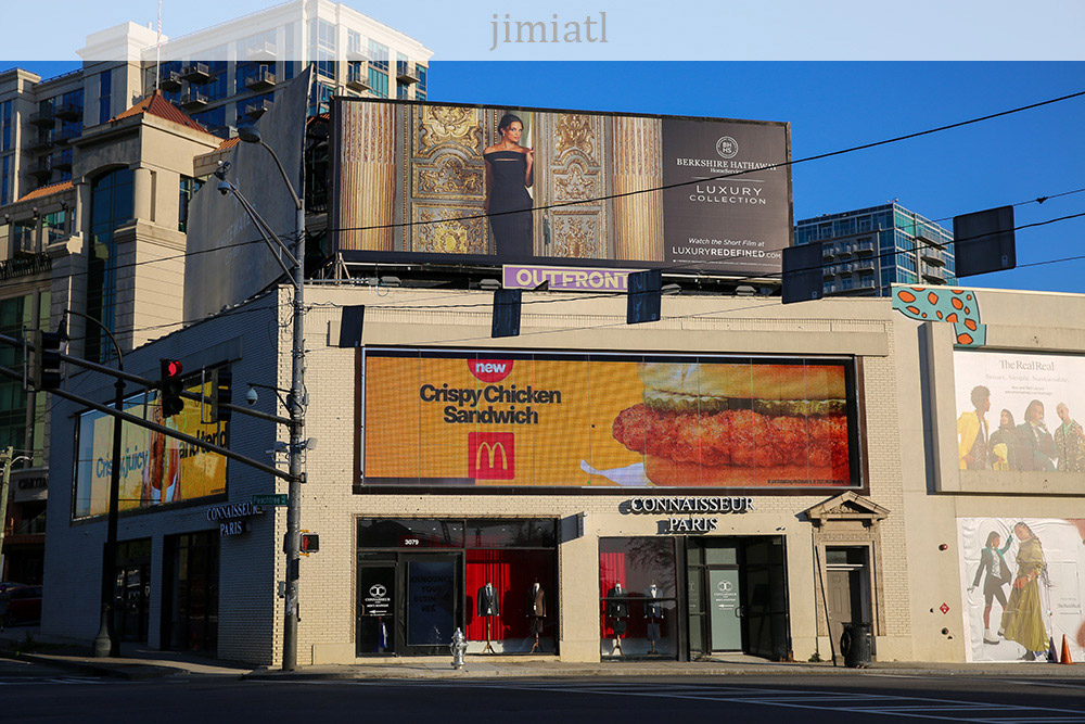 Buckhead Billboards on Peachtree