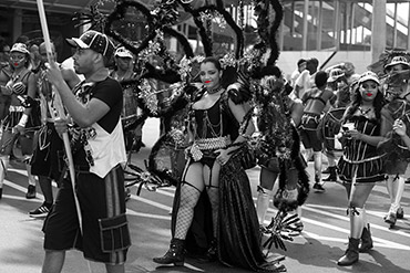 Carnival Group in Black and White