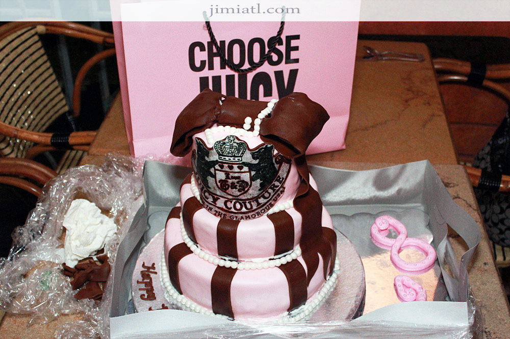 Fancy Juicy Couture Cake