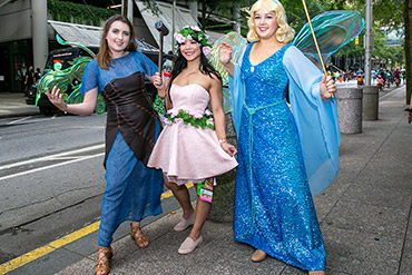 Woman Group at Dragon Con