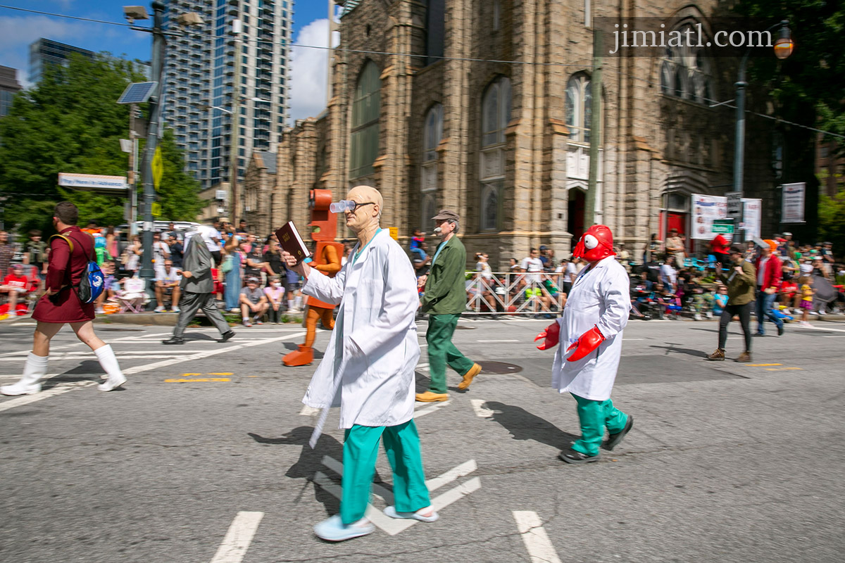 Futurama Professor at Dragon Con