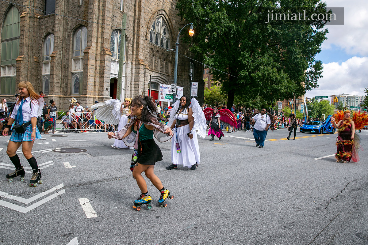 Dragon Con Parade Skater