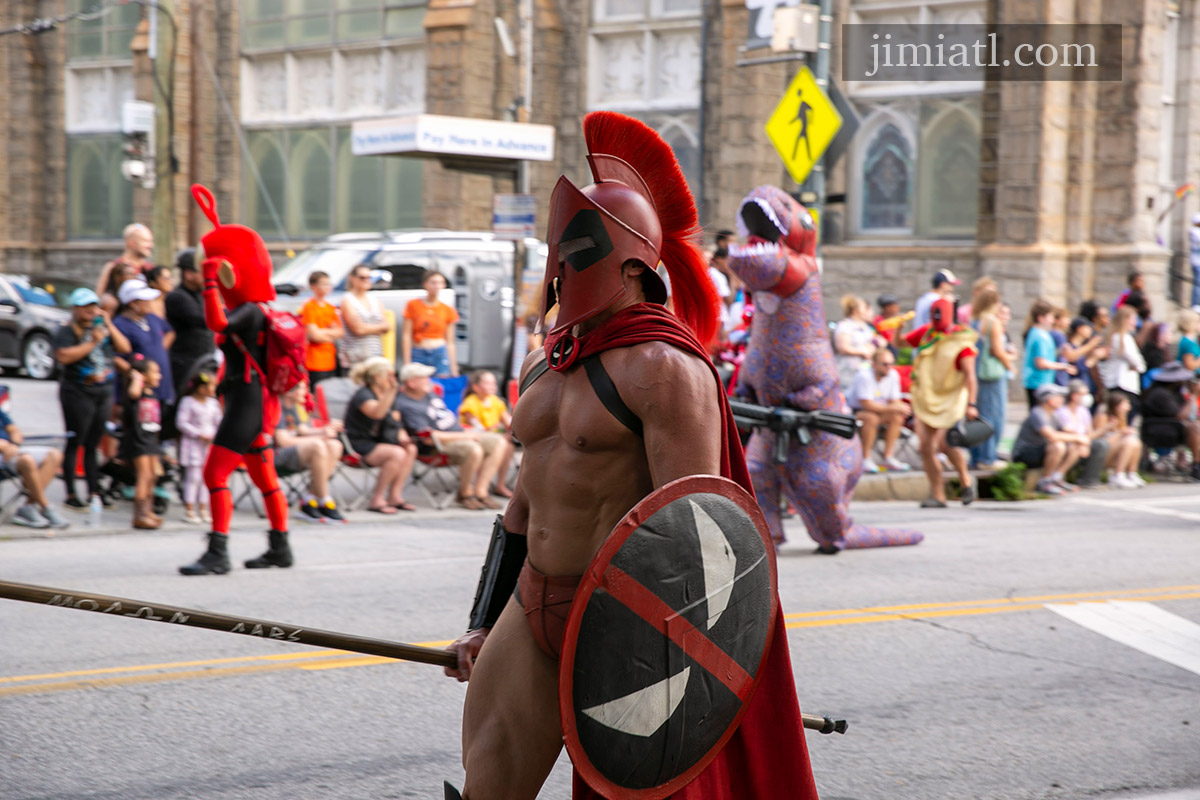 Spartan Soldier at Dragon Con