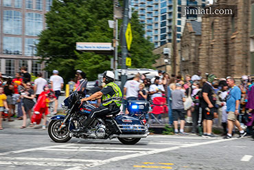 Police Ensure Safety At Dragon Con