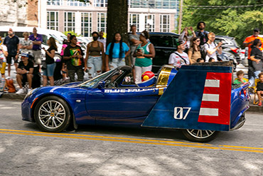 Blue Falcon at Dragon Con