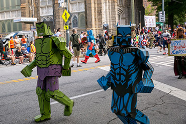 Box Characters Show Up to Dragon Con