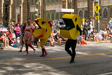 Mr and Ms Pacman at Dragon Con