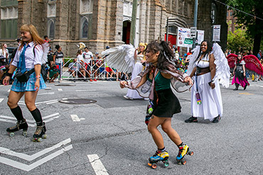 Dragon Con Parade Skater