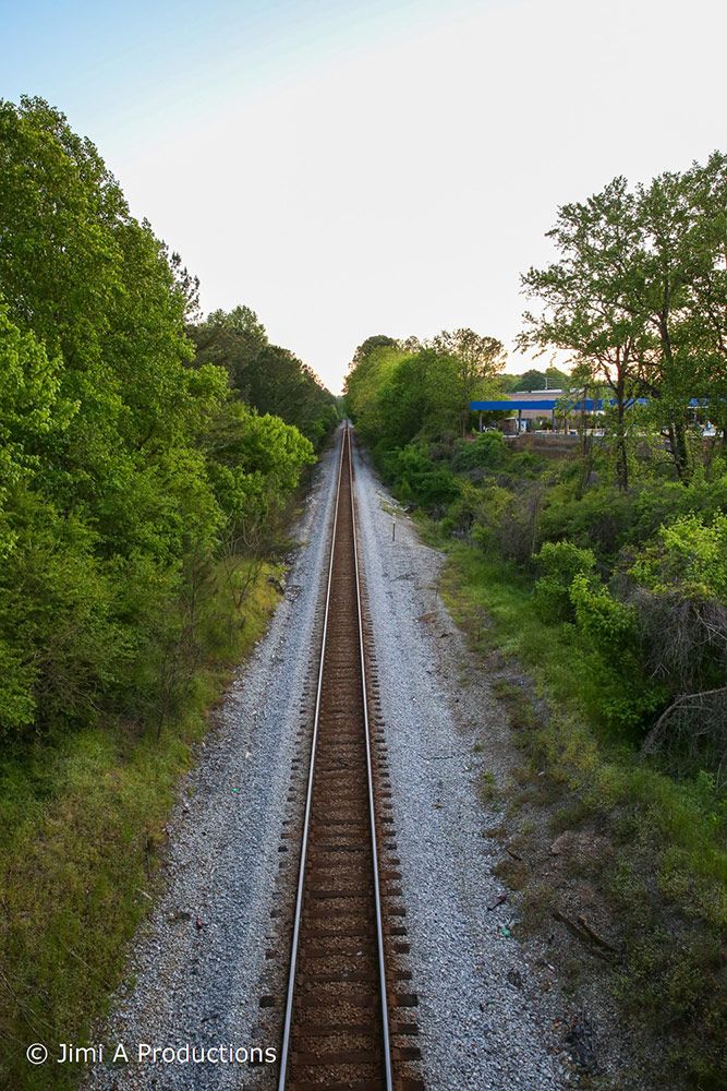 Railroad From Above